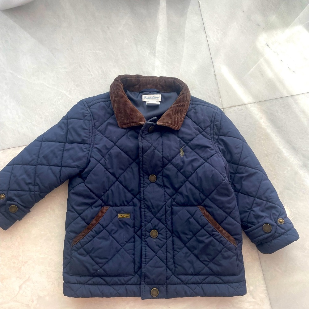 Ralph Lauren jacket coat 24 m wore a few times excellent conditions - Navy blue